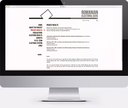 Babeș-Bolyai University - RED website